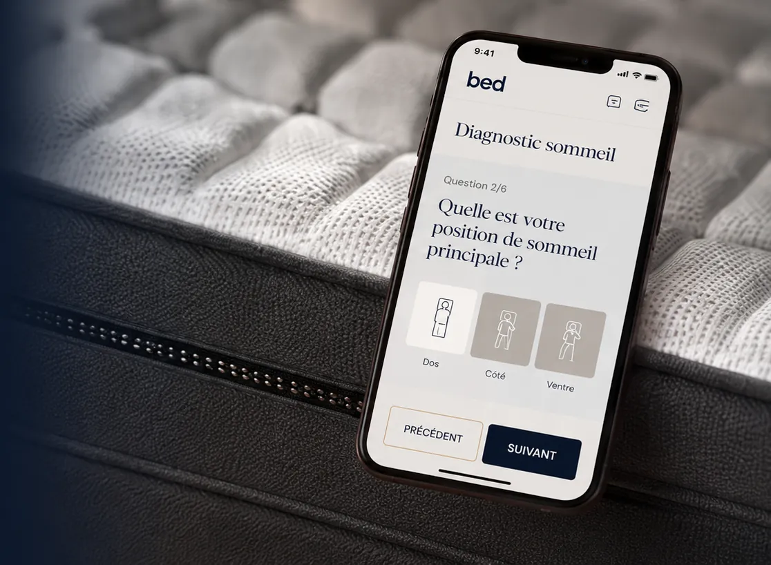 Diagnostic du sommeil BED pour choisir son matelas
